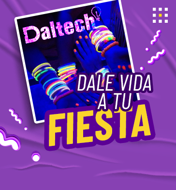 Pulseras Daltech para fiestas y eventos