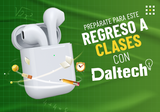 Audífonos Daltech para regreso a clases